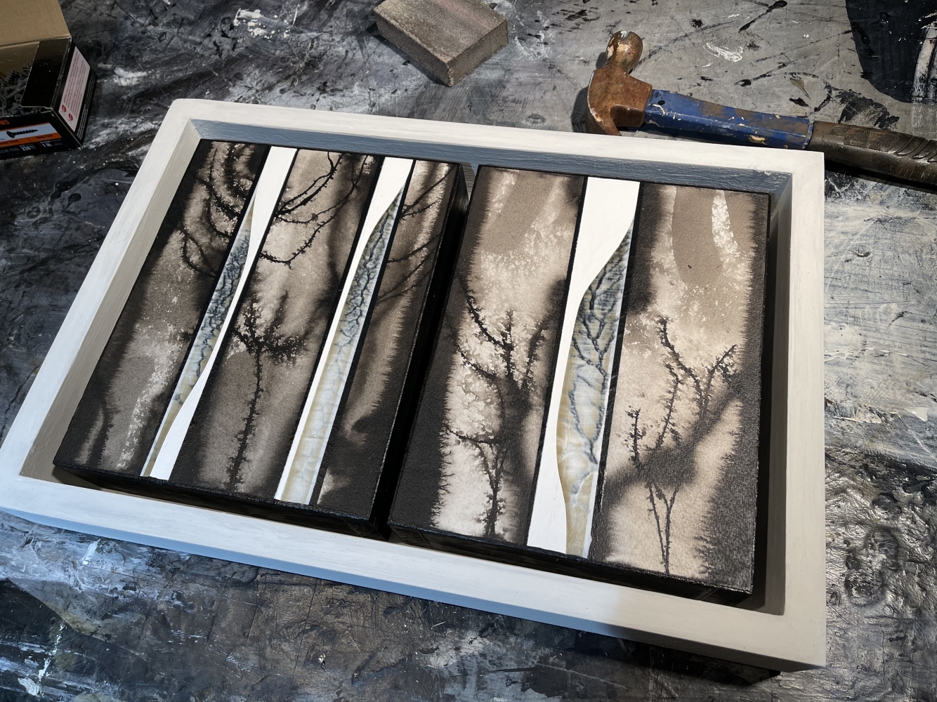 Michael Kessler
Sepiagroves, 2021
acrylic on panel
12h x 18w in